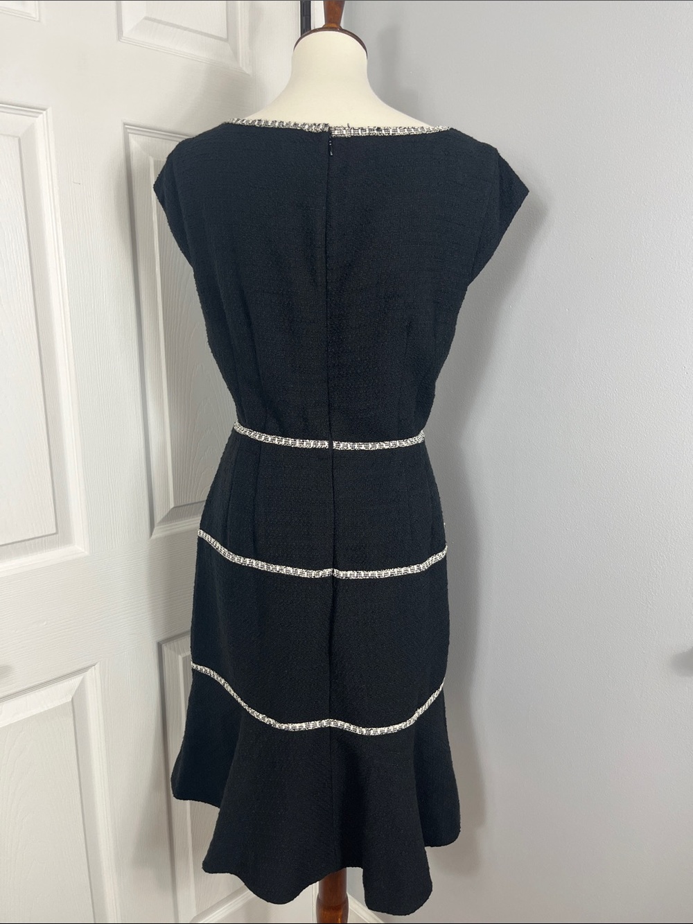 Ann Taylor Tweed Fit & Flare Dress - Picture 8 of 11
